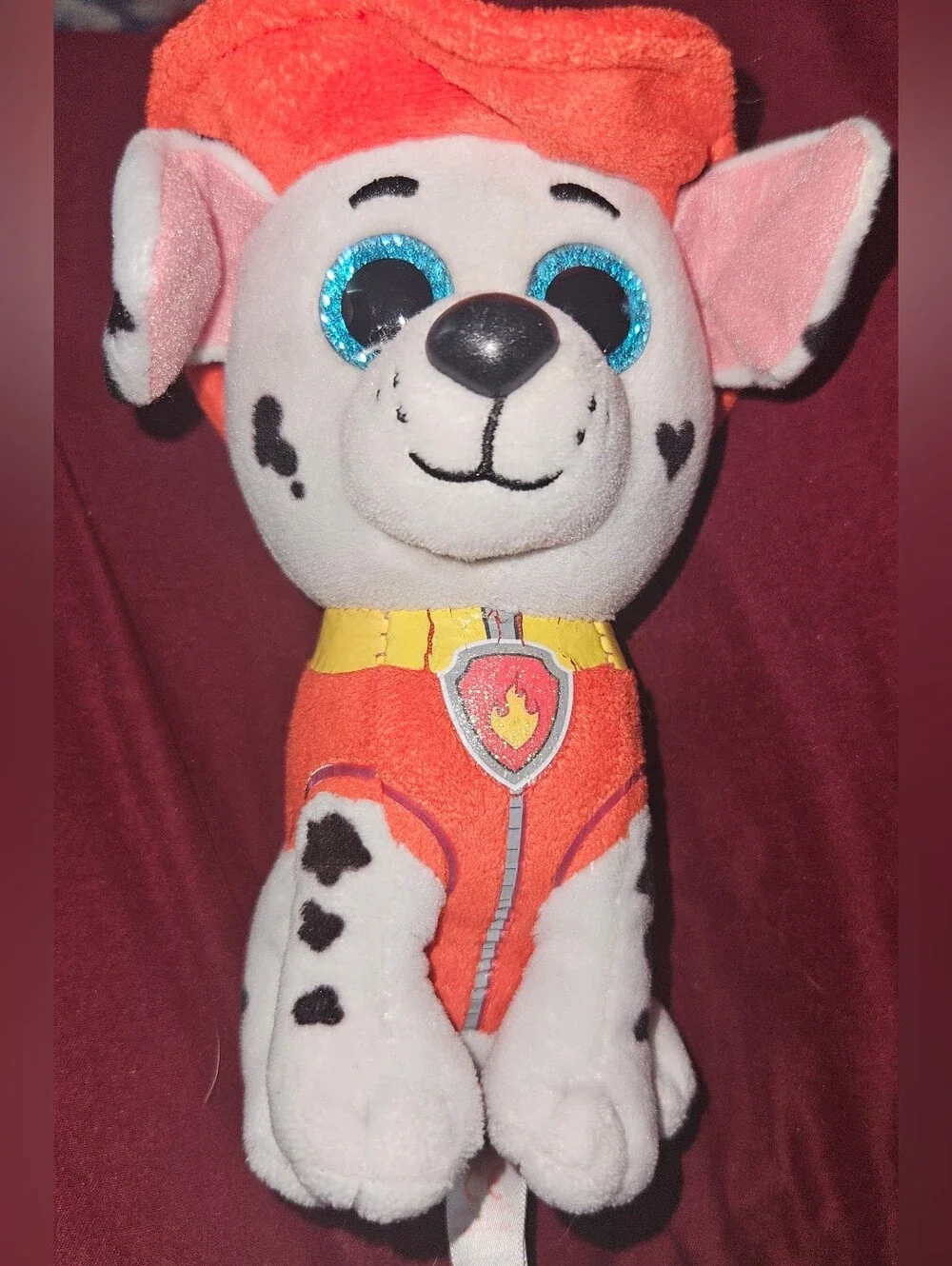 Paw Patrol Marshall Plush Toy in Orange, White and Blue